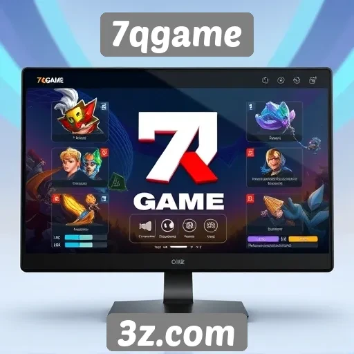 Análise da interface do usuário no site 7qgame